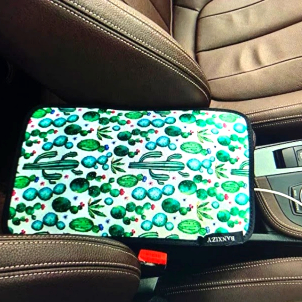 Vehicle cactus console cover